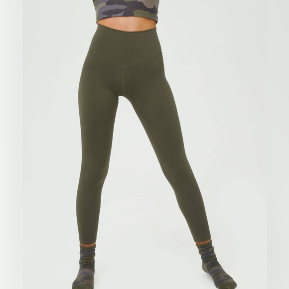 Green, aerie leggings - Picture 1 of 4